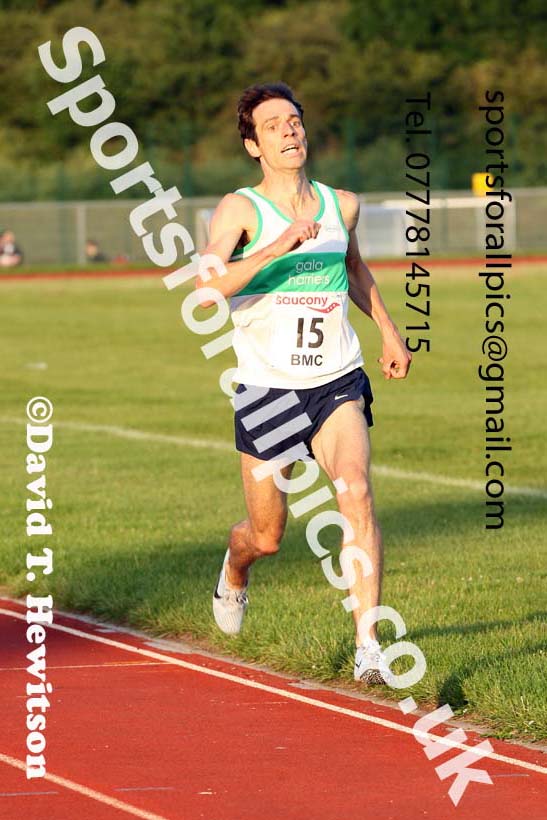 BMC 1500 metres, BMC, Chester le Street, July 19th. Photo: David T. Hewitson/Sports for All Pics